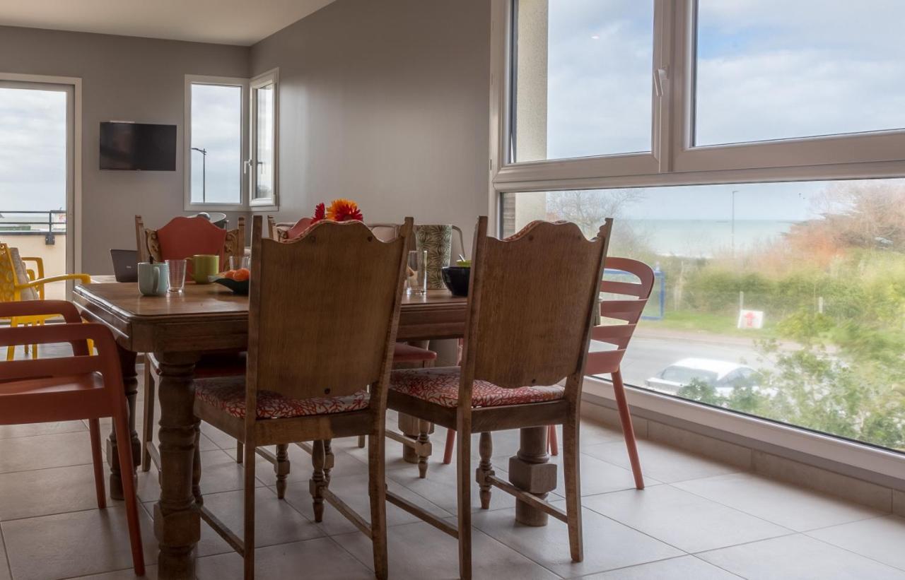 Tribord, Appt Avec Terrasse Et Vue Mer, Parking Saint-Côme-de-Fresné المظهر الخارجي الصورة